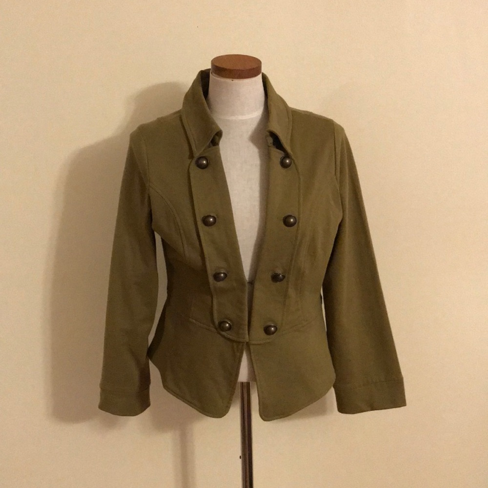 SOFT SURROUNDINGS MILITARY STYLE BLAZER